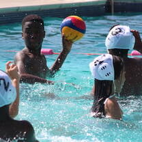 Amazing sports including Waterpolo at L&E World Camp UK