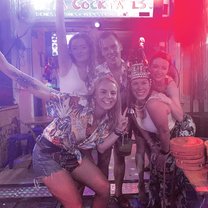 Group of us out in Bangkok