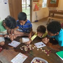 Literacy game - Family Letter Bingo