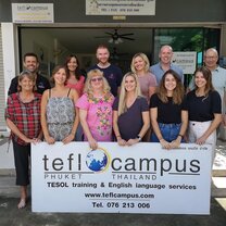 People from different ages, countries and backgrounds together for one reason. Teaching English