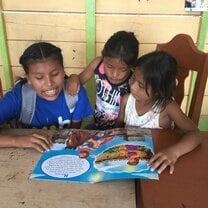Reading to the little ones 