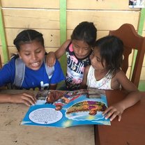 Reading to the little ones 