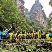 Field trip with the students Field trip with the students from Gotoco