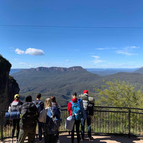 Group photo at the Blue Mountains