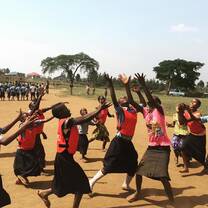 Children enjoying sport