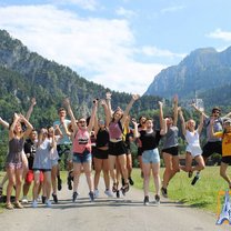 All of our TFT crew taking in the scenery of Germany on a bike tour!