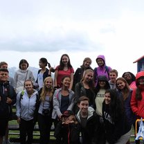 All of our TFT crew at the top of a mountain in Switzerland!