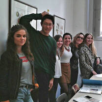Italian language students