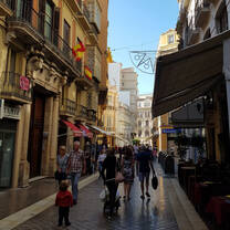 Malaga historic centre