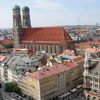 Munich historic city centre
