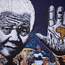 Nelson Mandela Graffiti