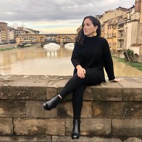 This was taken towards the end of my internship, about a week before completion. I was basking in the ambiance of Florence on the Ponte Santa Trinita bridge. 