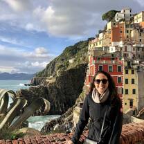 This was taken during the peak moment of sunlight in Riomaggiore, Cinque Terre. Cinque Terre is a group of five seaside towns located on the Italian Riviera coastline. I highly recommend visiting! 