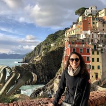 This was taken during the peak moment of sunlight in Riomaggiore, Cinque Terre. Cinque Terre is a group of five seaside towns located on the Italian Riviera coastline. I highly recommend visiting! 