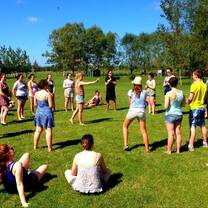 park activities with myTEFL Interns.