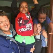 volunteer day at a local school