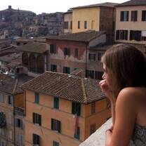 Overlooking Siena