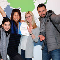 Educa's happy students