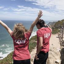 Absolute Internship staff on a trip