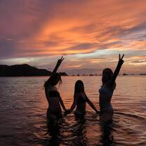 Beach Sunset in Coco