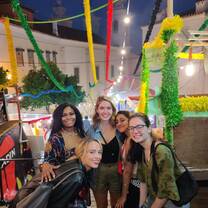 Nightlife in Lisbon during June festivities