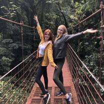 Hanging bridge in Monteverde