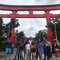 Fushimi Inari Shrine Osaka Group Picture