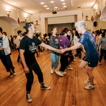 A traditional Scottish ceilidh