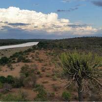 Stay in the heart of the african bush, your camp is next to this river! 