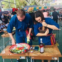 Thailand Som Tum making competition in Thailand!