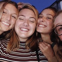 Me, Betsy, Mari, and Bella in galway