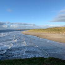 View of beach!