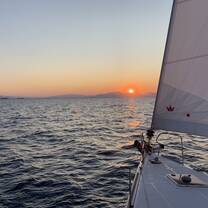 Sailing in the Greek islands 