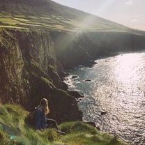 Beautiful cliffs in Dingle!
