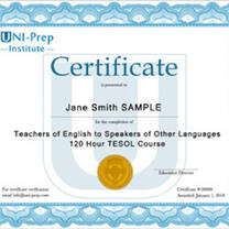 TESOL/TEFL Certificate