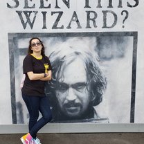 I got this picture taken outside my favorite place in the Uk.