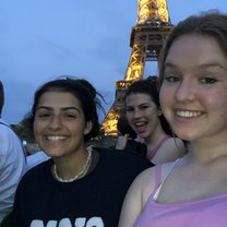 Eiffel Tower at night