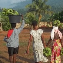 Our cooks and house keepers  in Ghana