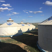 Yurts in Inner Mongolia 