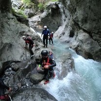 Canyoning in Switzerland 