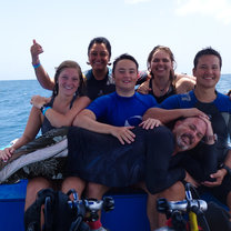 Dive Master training with our instructor Gary Ward