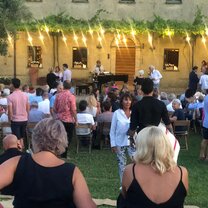 Opera night at a vineyard