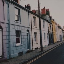 One of the many colorful streets of Brighton. Definitely worth it to just explore around town.