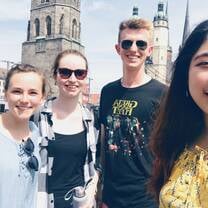 Our excursion around Halle!! 