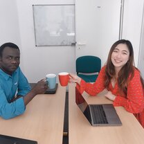 A fun class with the fantastic German teacher Adam  A fun class with the fantastic German teacher Adam