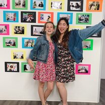 A picture with my fellow Intern, Anna A picture with my fellow Intern, Anna