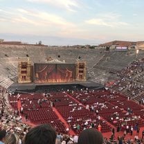I'm an Opera Student and my family took me to see the Opera at Verona Arena :')