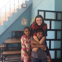 Rekha and Santosh are two girls at Sambhali's Laadli Boarding Home in Jodhpur. They are from Setrawa, a village in the Thar desert. In Jodhpur, they have the opportunity to attend a private English Medium school. 