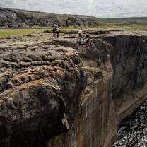 Students on the Cliffs of Moher
