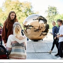 Pomodoro Statue